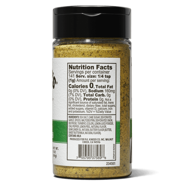 Kinder's Seasoning Buttery Garlic & Herbs 277g
