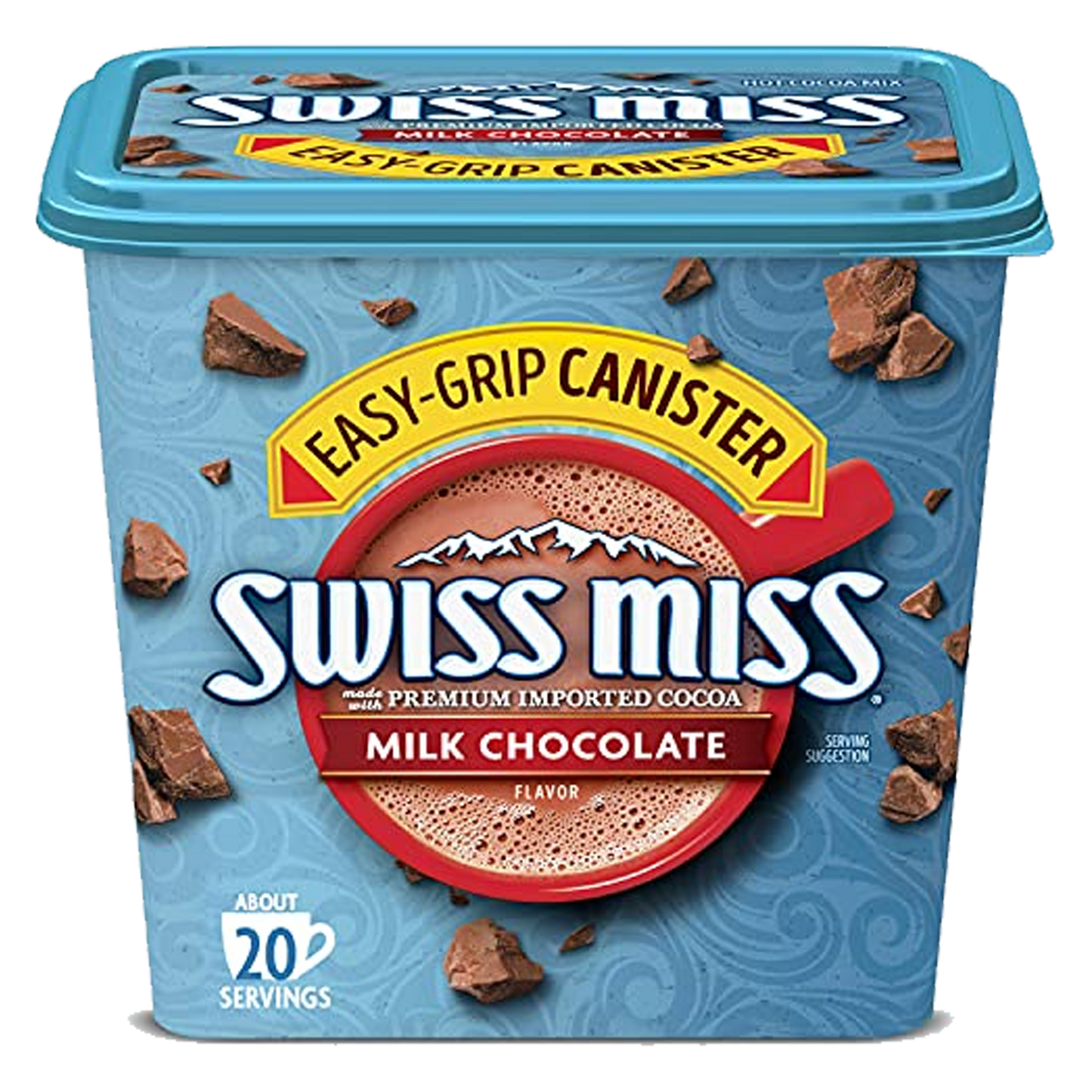 Swiss Miss Milk Chocolate Hot Cocoa Mix Canister 629g