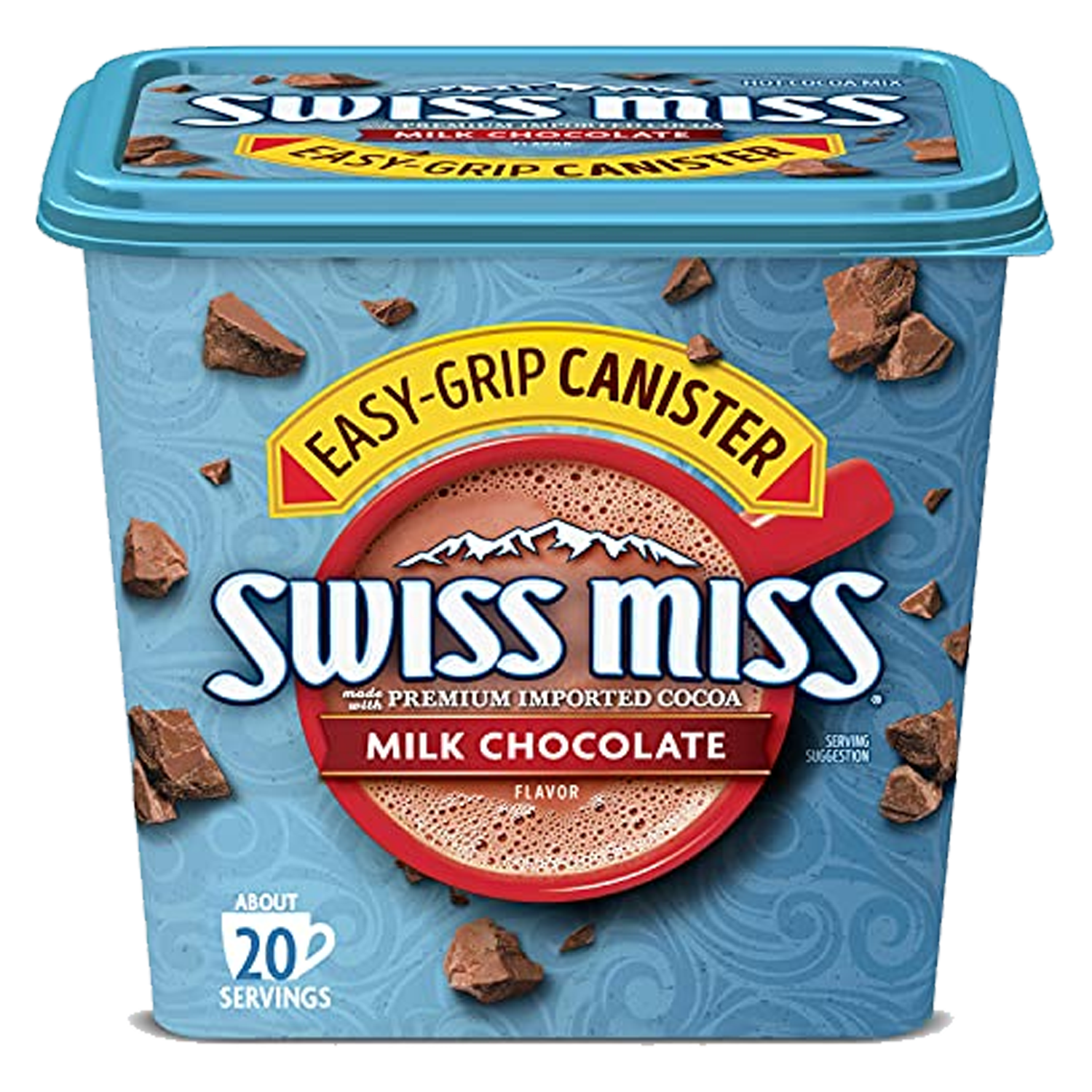 Swiss Miss Milk Chocolate Hot Cocoa Mix Canister 629g