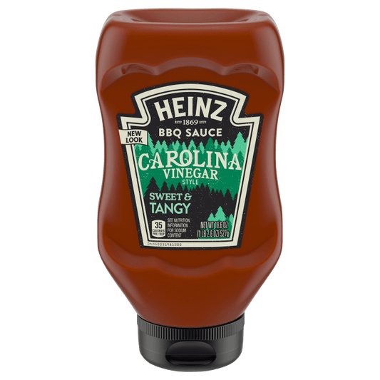Heinz Carolina Vinegar Style Sweet & Tangy BBQ Sauce 527g(Best Before Date 08/01/2025)