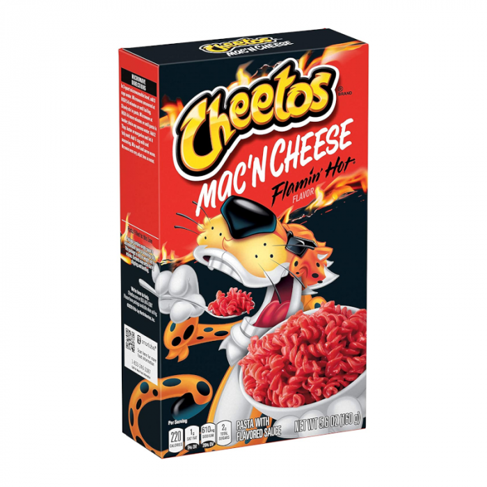 Cheetos Mac n Cheese Flamin Hot Flavour Pasta with Sauce 160g (Best Before Date April 2026)