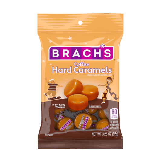Brach's Coffee Hard Caramels Candy 92g (Best Before Date :- Sep/2025)