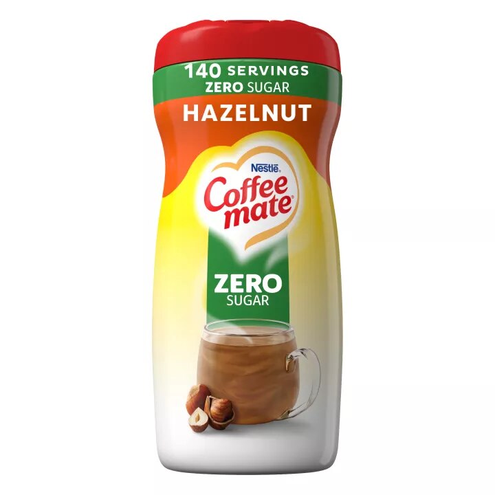 Coffee Mate Zero Sugar Hazelnut Creamer 425g (Best Before 09/2025)