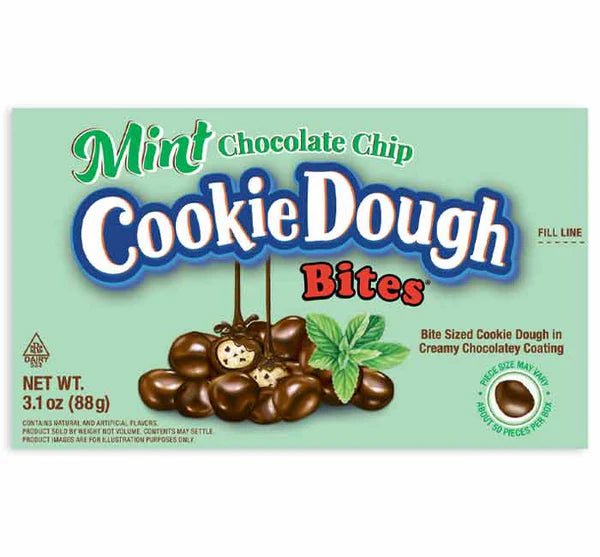 Cookie Dough Bites Mint Chocolate Chip 88g (Best Before : 14 March 2026)