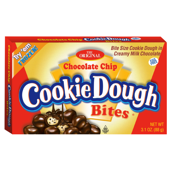 Cookie Dough Bites Chocolate Chip 88g  (Pack of 6) Best Before Date 26 January 2027