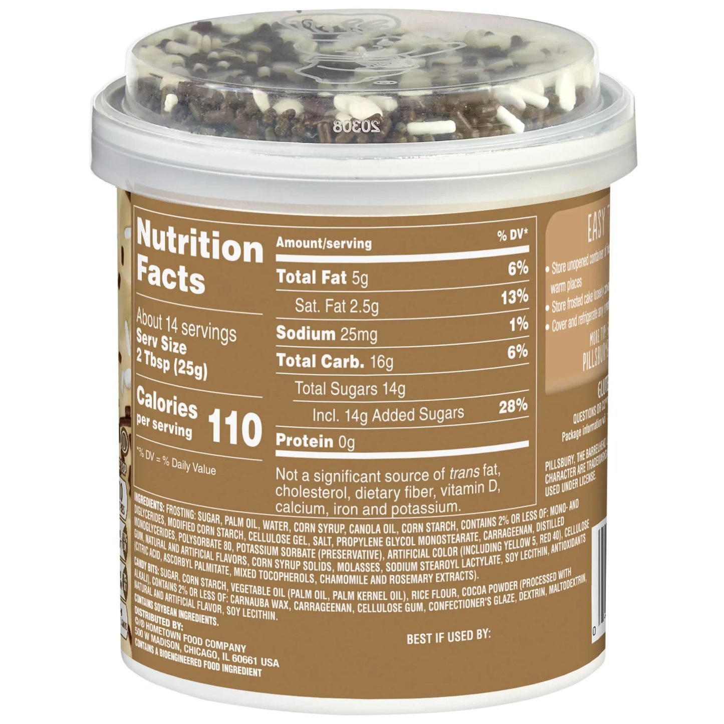 Pillsbury Funfetti S'more Fluffy Frosting 340g(Best Before Date 15/08/2025)