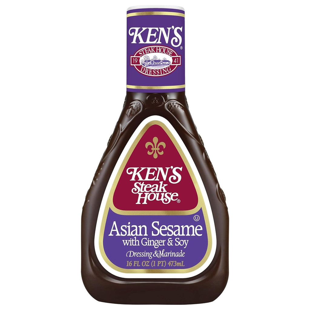 Ken's Steak House Lite Asian Sesame with Ginger & Soy Dressing 473ml