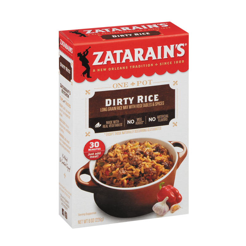 Zatarain's Original Dirty Rice Mix 226g(Best Before March 2026)