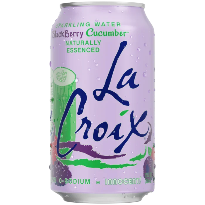 La Croix Blackberry Cucumber Sparkling Water 355ml