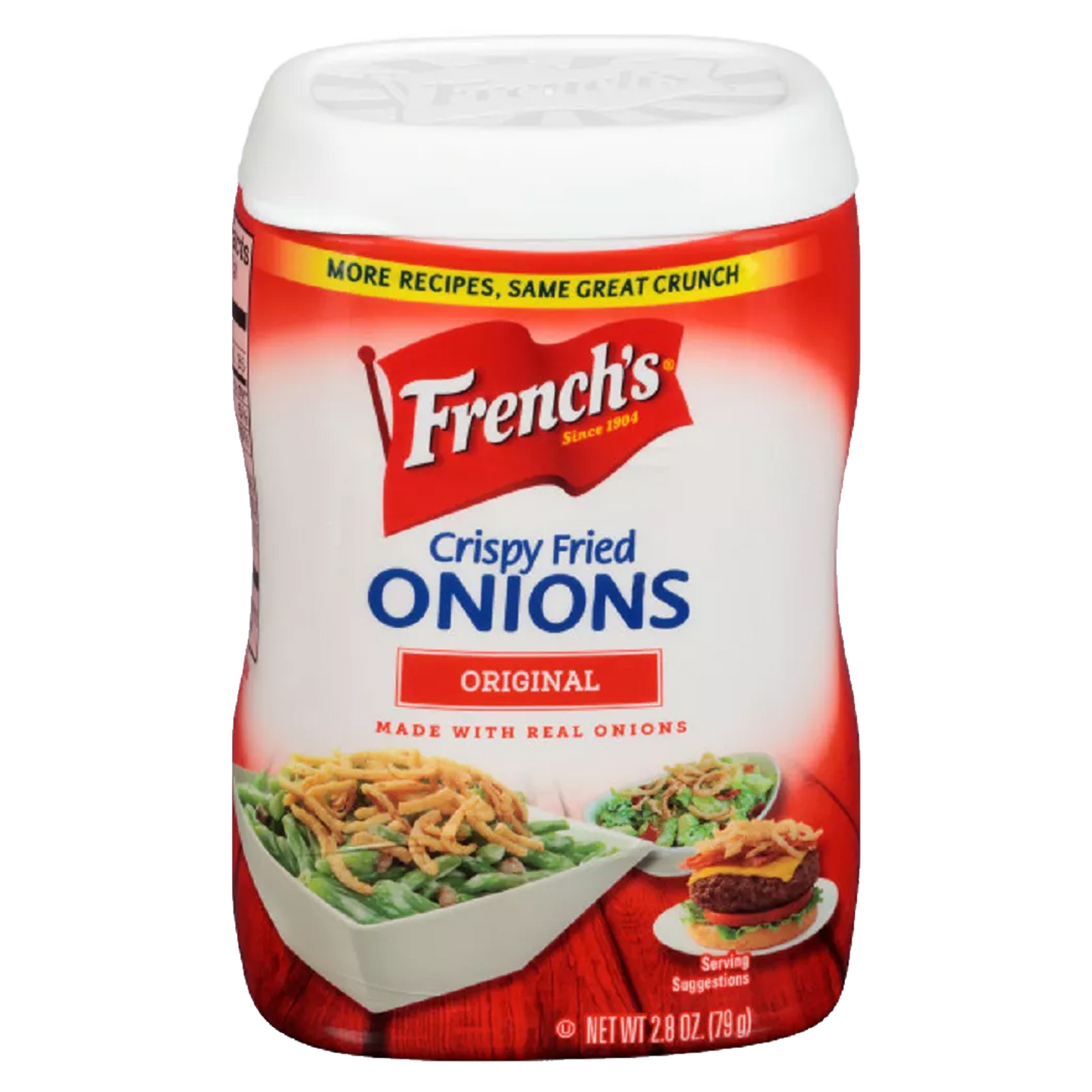 French's Crispy Fried Onions Original 79g I Pack OF 2 I (Best Before Date 21/08/2025)