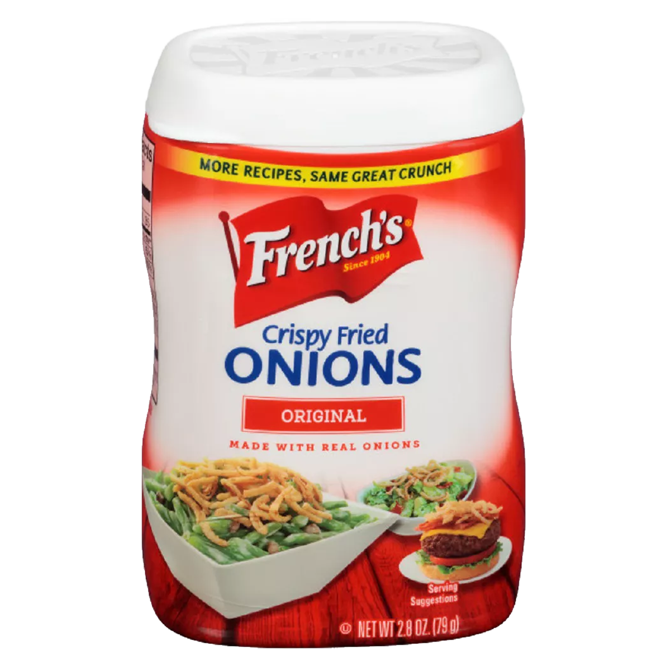 French's Crispy Fried Onions Original 79g I Pack OF 2 I (Best Before Date 21/08/2025)