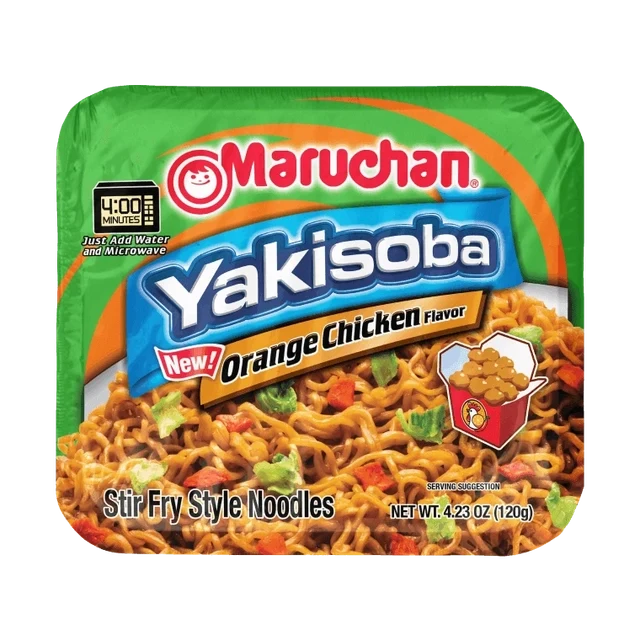 Maruchan Yakisoba Noodles Orange Chicken 120g