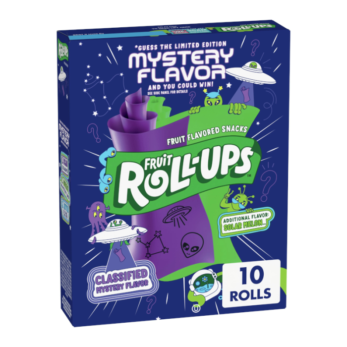 Fruit Roll-Ups Mystery Flavour 141g (Best Before 01/2026)