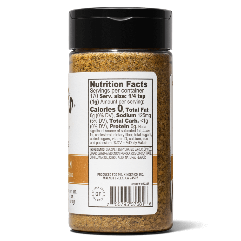 Kinder's Seasoning Grilled Chicken 170g
