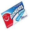 Airheads Blue Raspberry Gum with Micro Candies 14 Sticks (Best Before : June 2026)