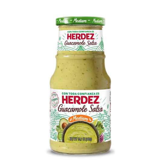 Herdez Guacamole Salsa Medium 445g (Best Before : Oct 2025)