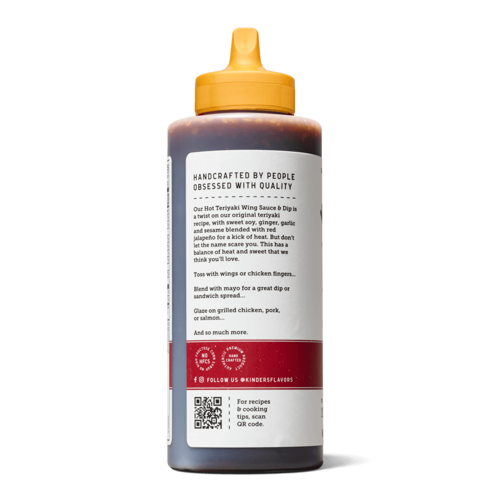 Kinder's Wing Sauce Hot Teriyaki 439g