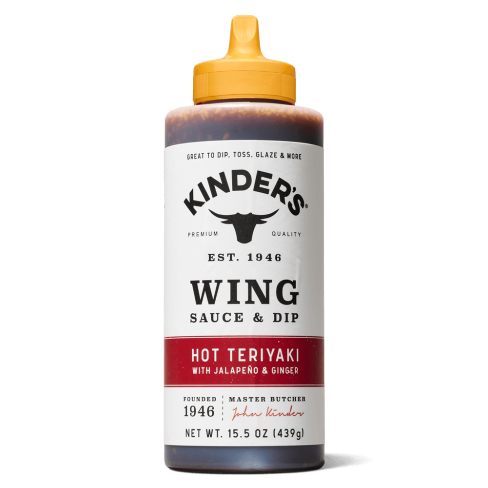 Kinder's Wing Sauce Hot Teriyaki 439g