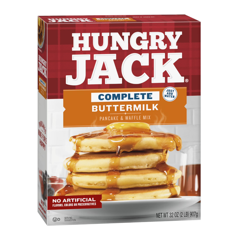 Hungry Jack Buttermilk Complete Pancake & Waffle Mix 907g