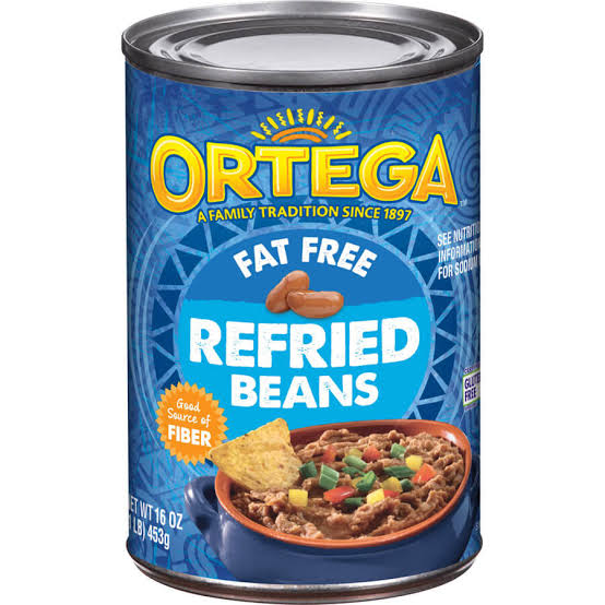 Ortega Refried Beans 453g (Best Before 07/2025)