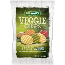 Eatsmart Veggie Crisps Sea Salt 170g (Best Before : 25 April 2026)