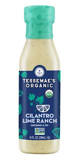 Tessemae's Organic Pantry Cilantro Lime Dressing Dressing 296ml(Best Before Date 24/01/2026)
