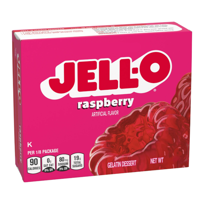 Jell-O Fruit Flavours Pudding & Pie Filling : SUGAR FREE Colours Variety Pack