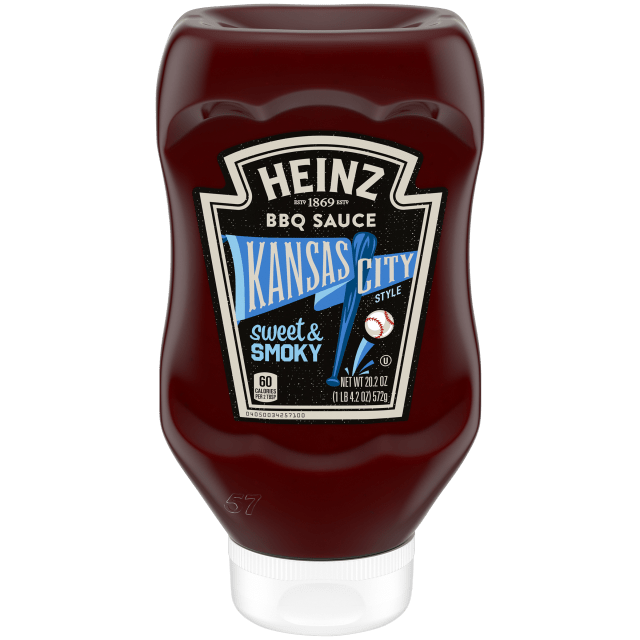 Heinz Kansas City Style Sweet & Smoky BBQ Sauce 572g (Best Before : 12/02/025)
