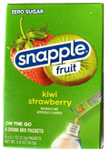 Singles To Go Snapple Zero Sugar Kiwi Strawberry Tea Drink Mix 18g (6 Sticks)