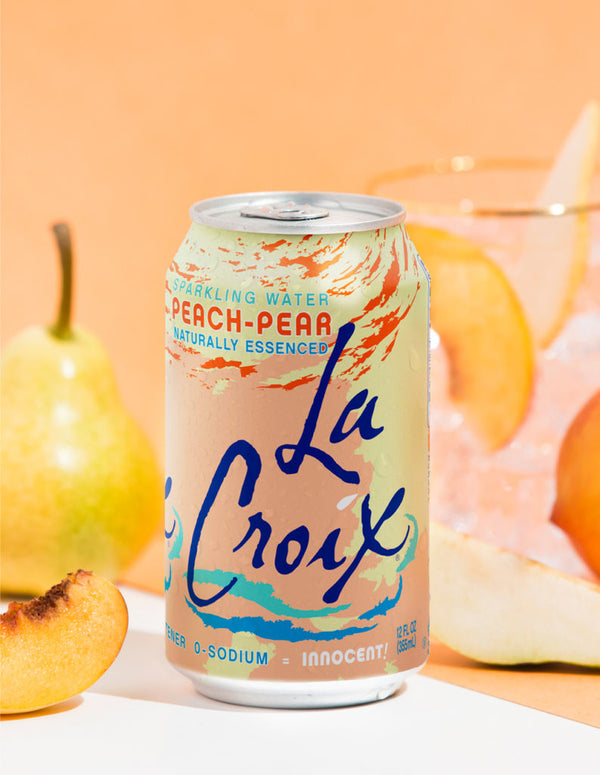 La Croix Peach-Pear Sparkling Water 355ml (Best Before : 22 May 2026)