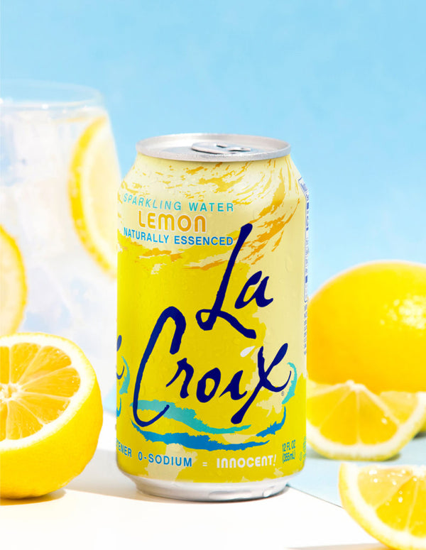 La Croix Lemon Sparkling Water 355ml (Best Before : 02 July 2026)
