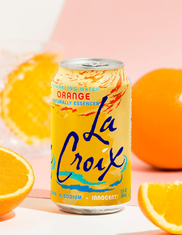 La Croix Orange Sparkling Water 355ml (Best Before : 16 May 2026)
