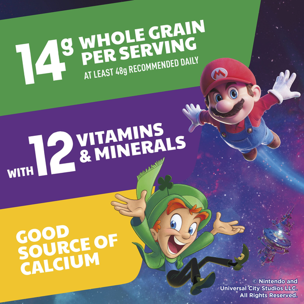 General Mills Lucky Charms x Super Mario Strawberry Galatic Marshmallows 297g