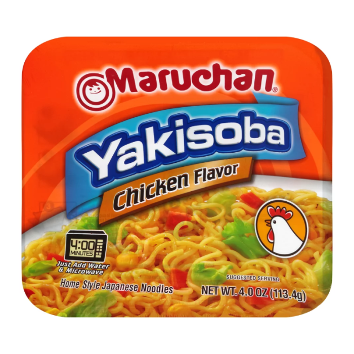 Maruchan Yakisoba Noodles Chicken 113.3g