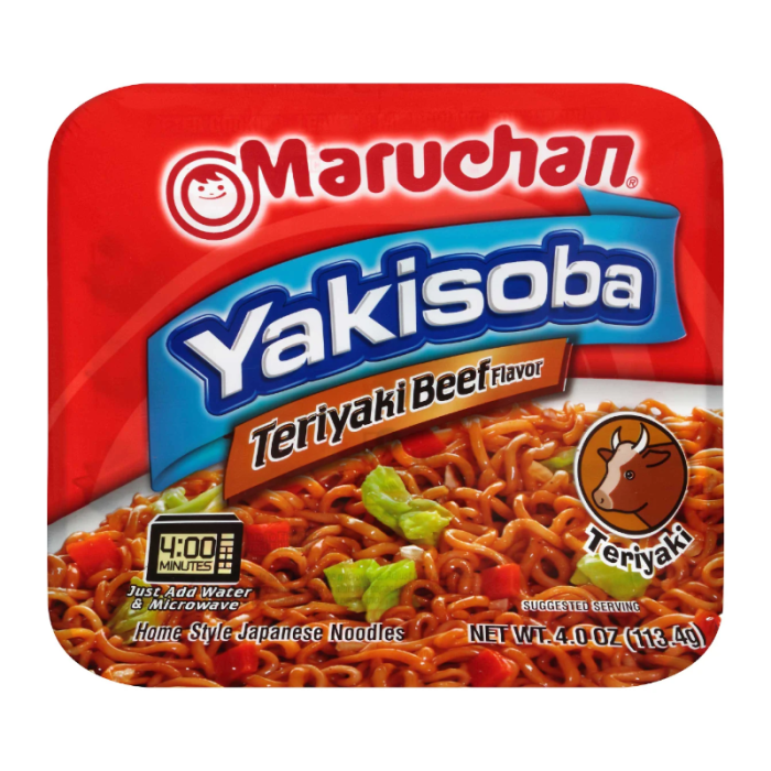 Maruchan Yakisoba Noodles Teriyaki Beef 113.4g