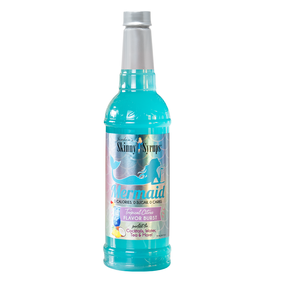 Skinny Sugar Free Mermaid Syrup 750ml (Best Before 07/2026)