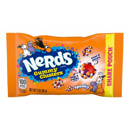 Nerds Spooky Halloween Gummy Clusters 85g (Best Before : 25 April 2026)