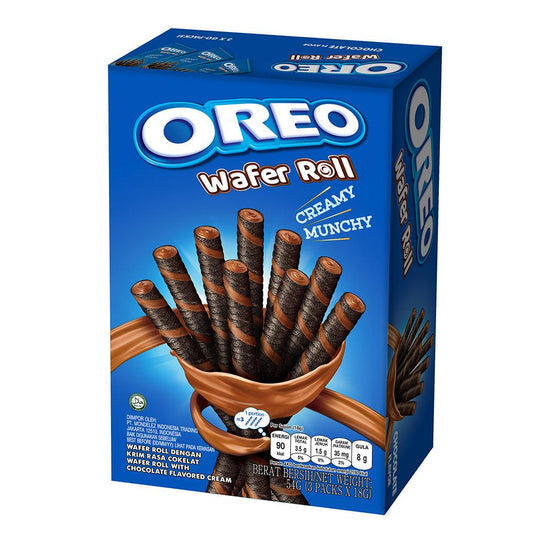 Oreo Chocolate Cream Wafer Roll 54g