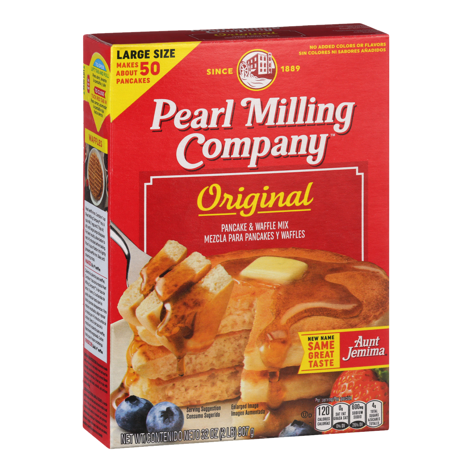 Pearl Milling Company Original Pancake & Waffle Mix 907g Box(Best Before Date:-17/10/2025)