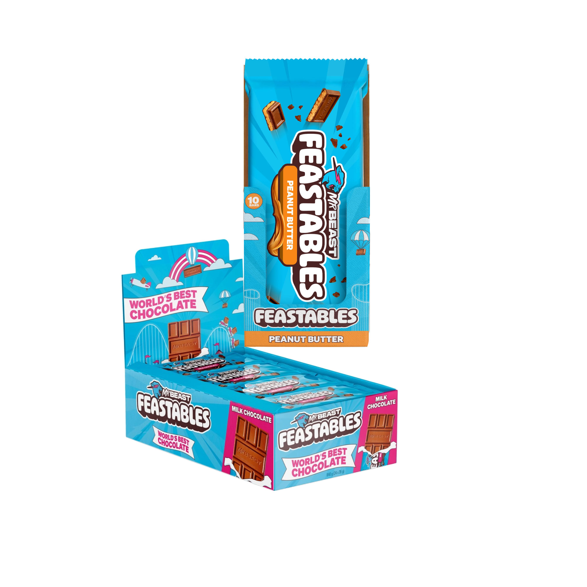 Mr Beast Feastables Peanut Butter