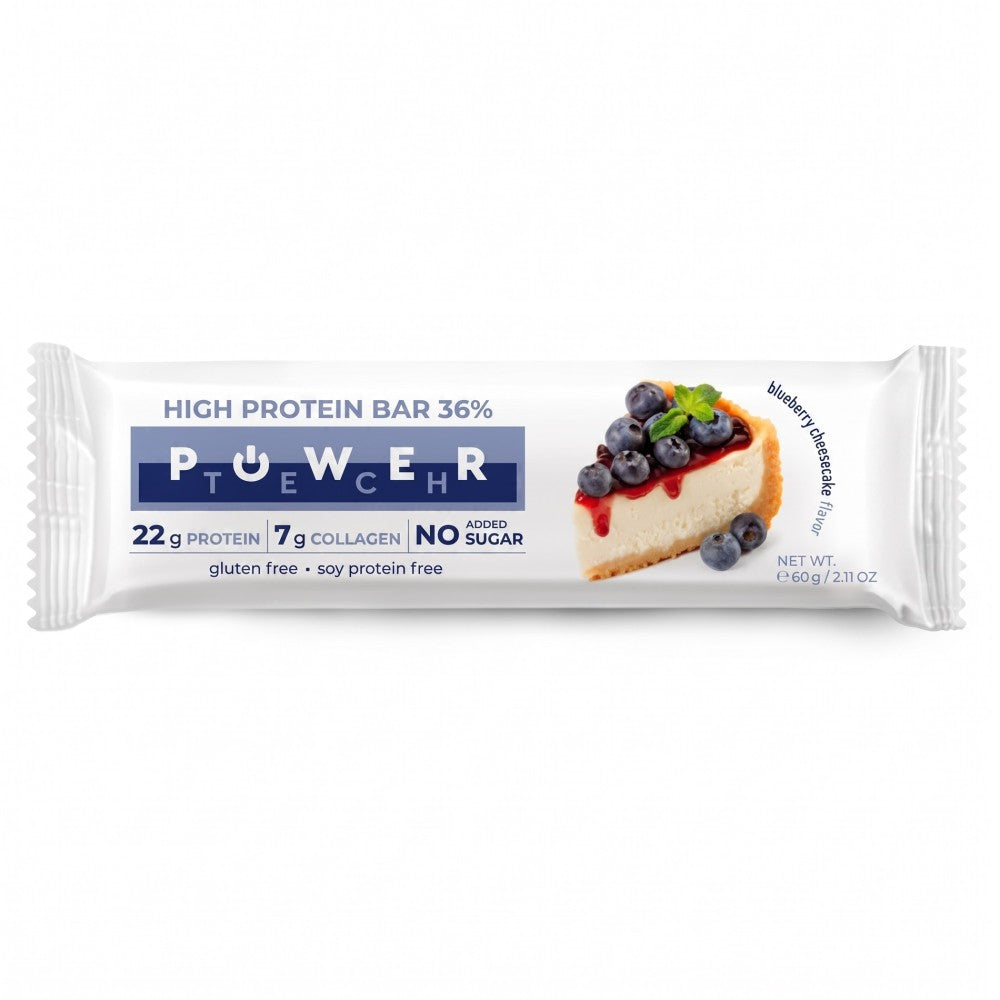 Power Tech High Protein Bar 36% Blueberry Cheesecake 60g