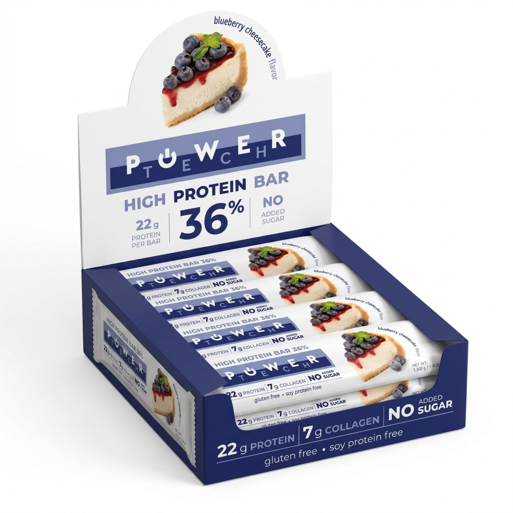 Power Tech High Protein Bar 36% Blueberry Cheesecake 60g