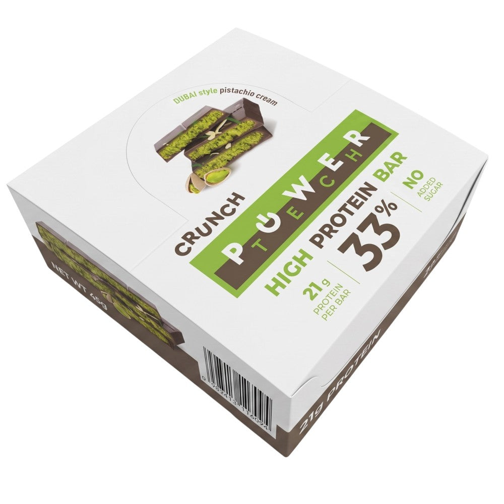 Power Tech Crunch Protein Bar 33% Dubai Style Pistachio Cream 65g