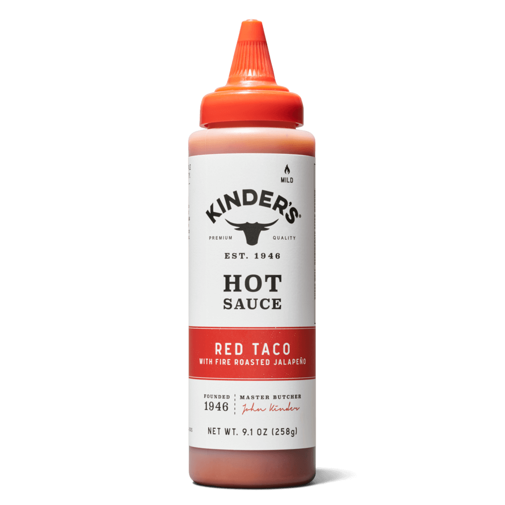 Kinder’s Red Taco Hot Sauce 255g(BBD DEC 2026)