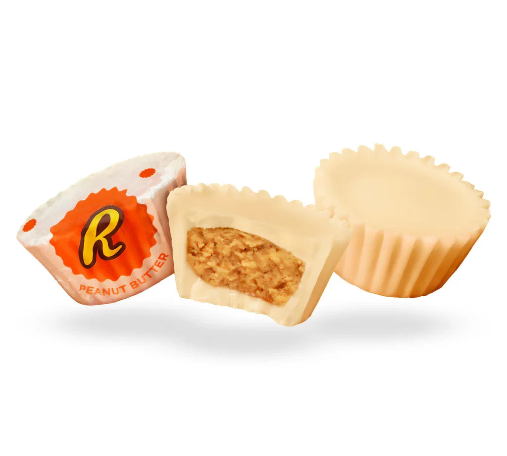 Reese's WHITE Chocolate Peanut Butter Cups Miniatures 500g