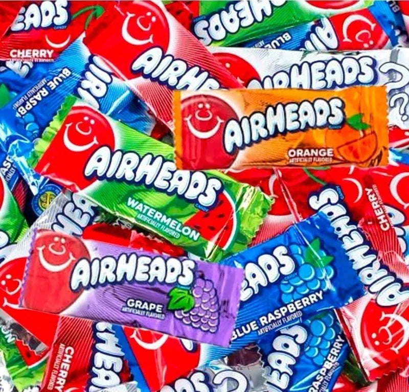 Airheads Assorted Share Bag 500g (Past Best Before Date)