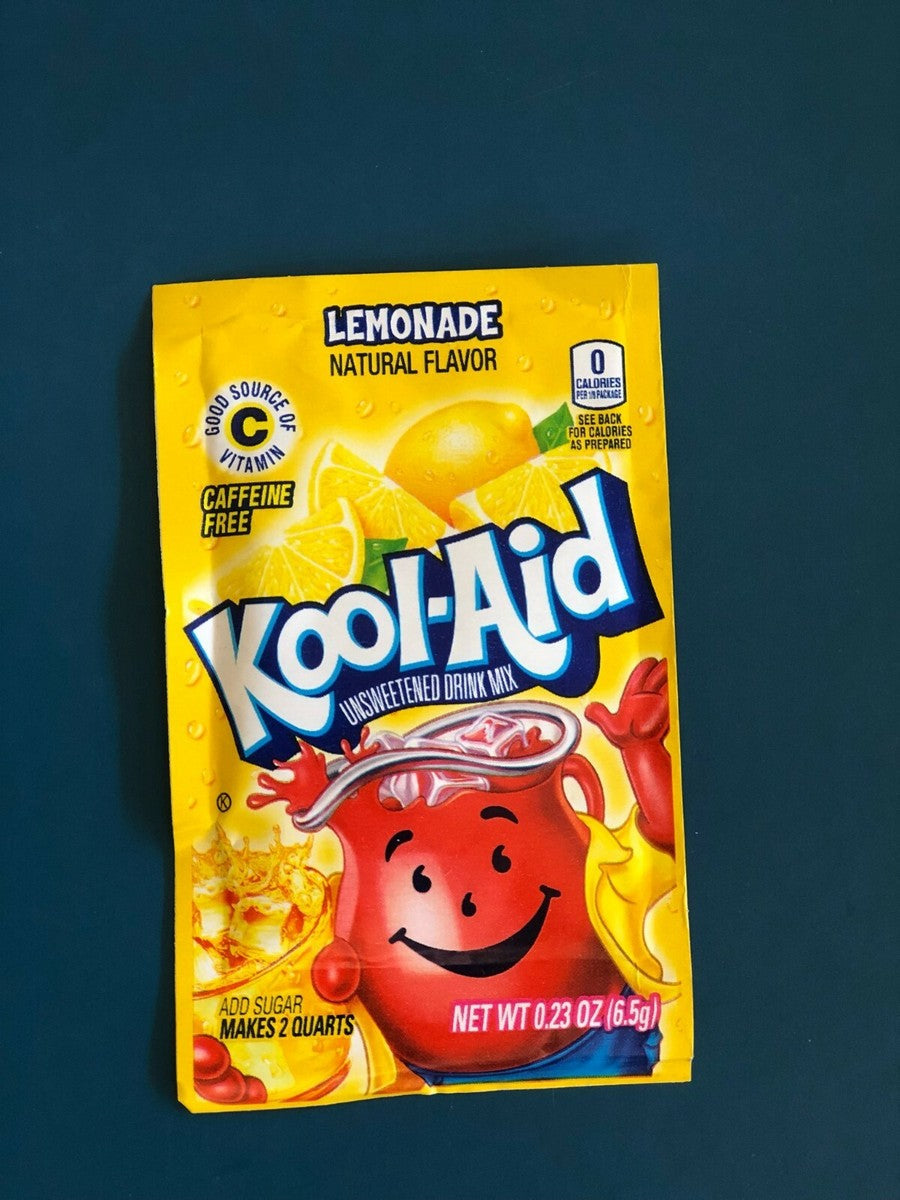 Kool-Aid Lemonade Unsweetened Drink Mix 3.9g