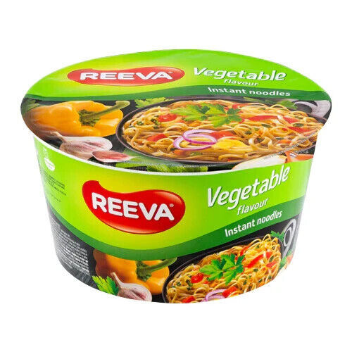 Reeva Vegetable Flavour Big Portion Instant Noodles 75g