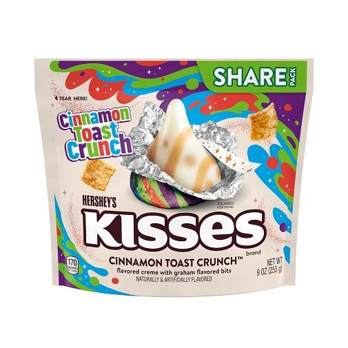 Hershey’s Kisses Cinnamon Toast Crunch Share Size (255g) (Best Before : 28 Feb 2026)