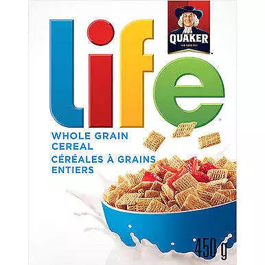 Quaker Life Cereal Original 450g [Canadian]